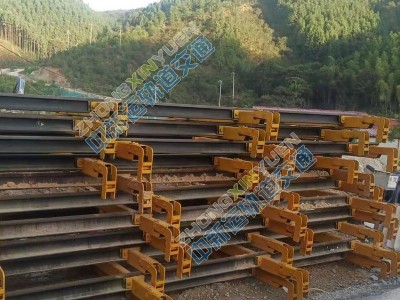 轨道夹板 钢轨鱼尾板 起重机轨道连接夹板 连接件工矿铁路图3