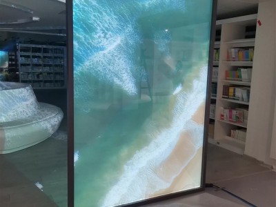 深圳投影膜 虚拟3d立体成像 裸眼空气成像 橱窗玻璃贴膜图2