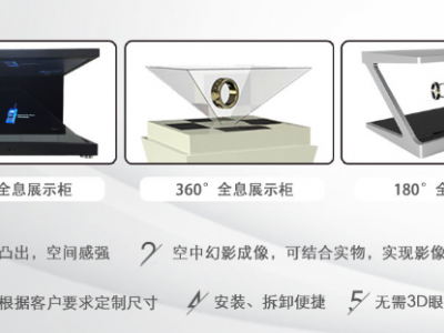 180/360度全息投影展示柜/悬浮幻影成像展柜展厅展览馆图3