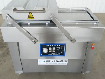 自动双室真空包装机商用食品海鲜真空封口机干湿两用真空包装设备图4