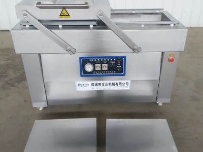 自动双室真空包装机商用食品海鲜真空封口机干湿两用真空包装设备图2